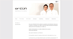 Desktop Screenshot of orcun.de